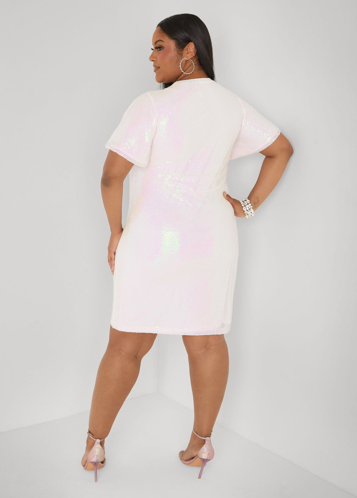 Vestido de lentejuelas para Reina de Cumpleaños