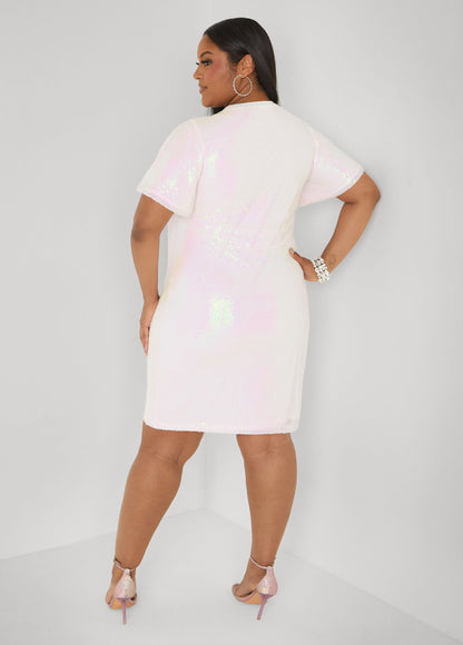Vestido de lentejuelas para Reina de Cumpleaños