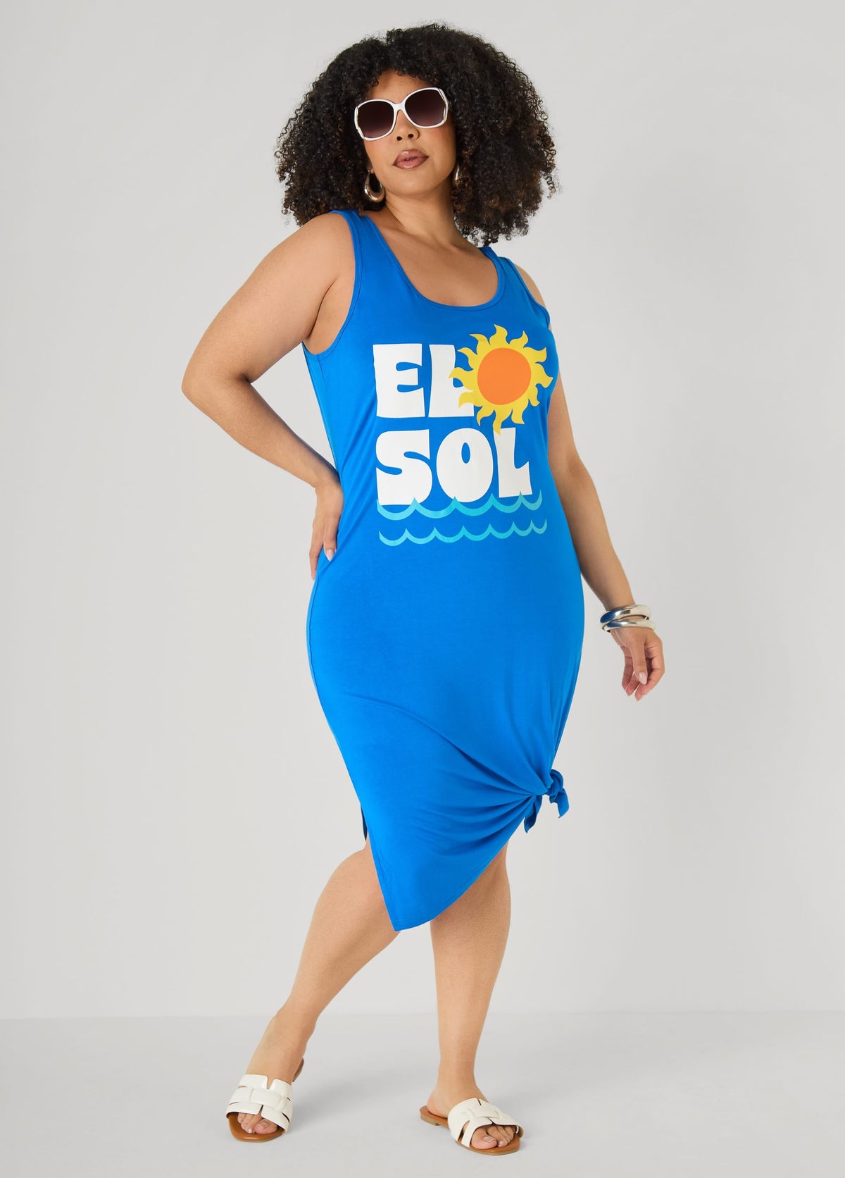 El Sol Vestido Midi de Tirantes