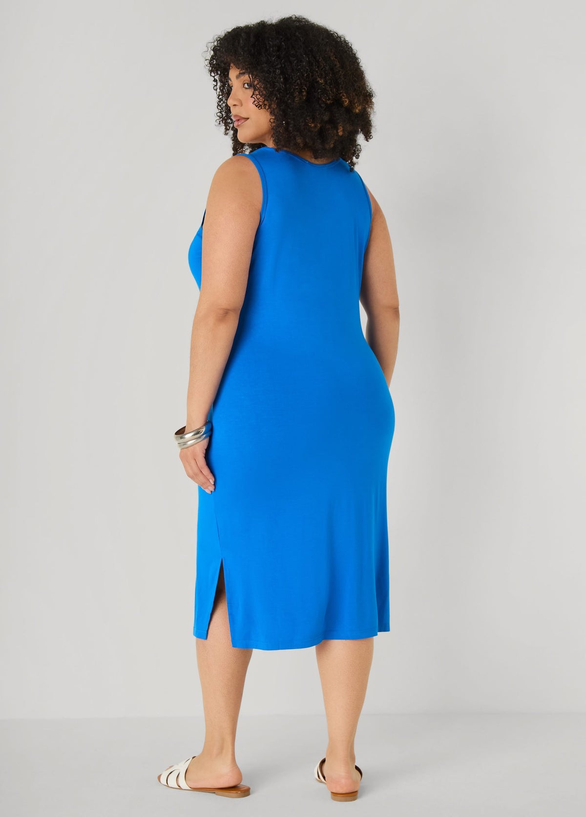 El Sol Vestido Midi de Tirantes
