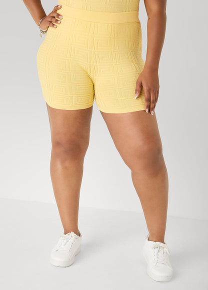 Shorts de jacquard