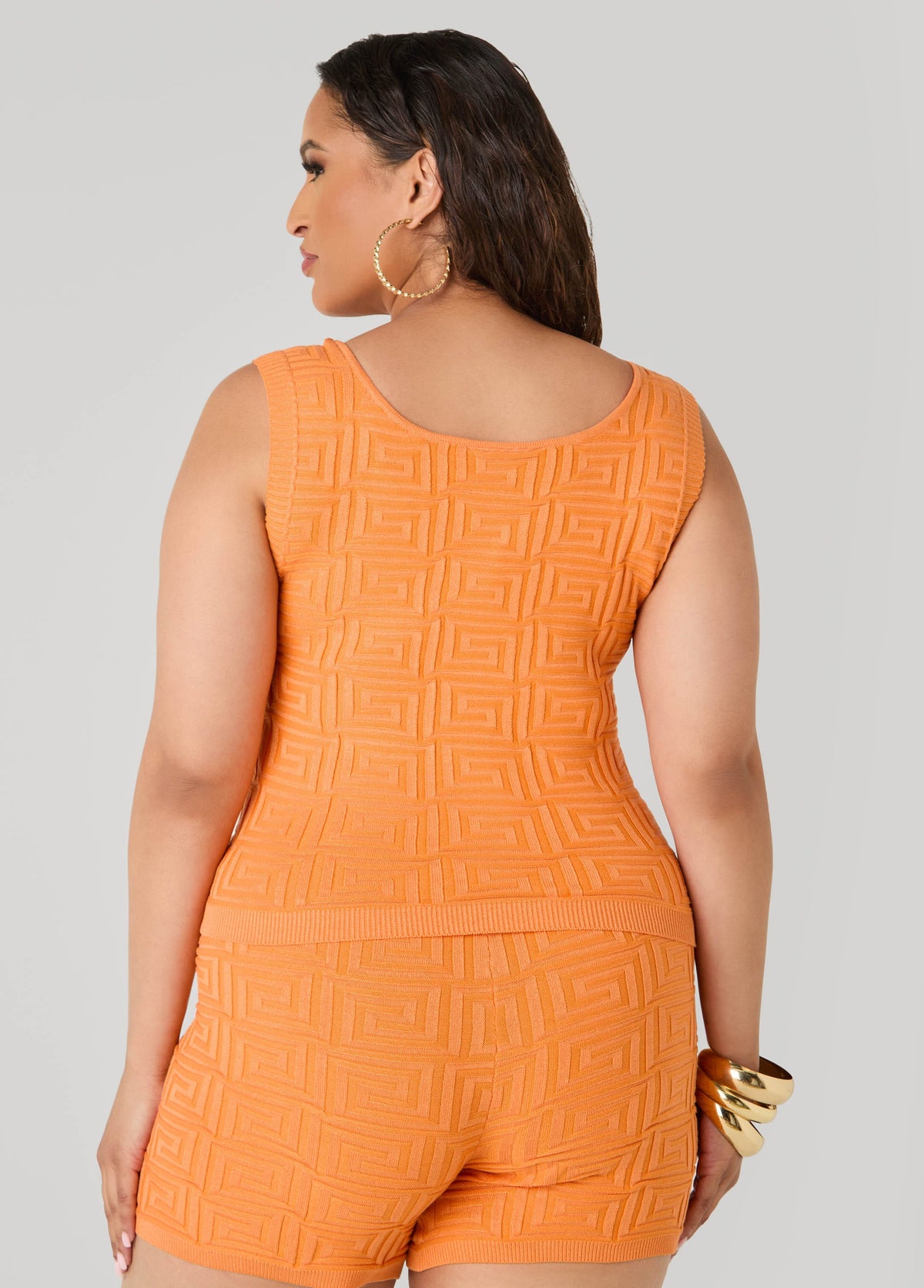 Top de tirantes jacquard