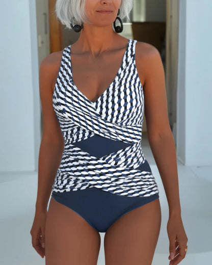 Ashley | Traje de baño con diseño cruzado para uso casual en resorts