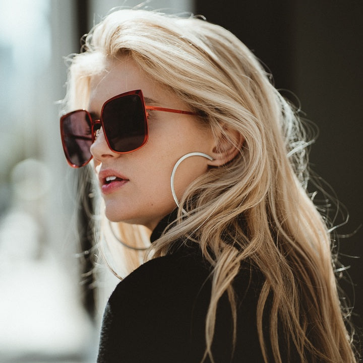 LUXUS Gafas de sol rojas