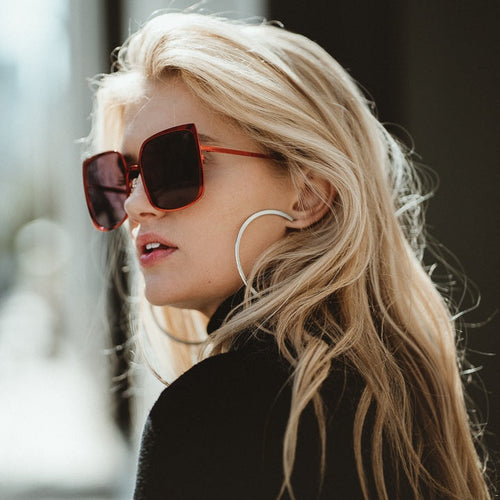LUXUS Gafas de sol rojas