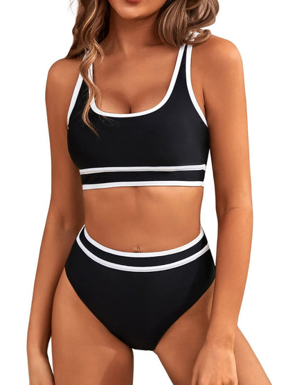 Sandra | Bikini Deportivo de Cintura Alta