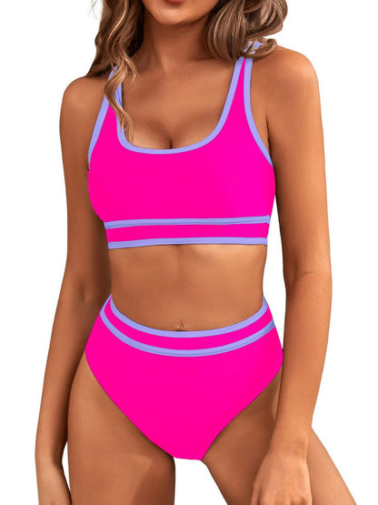 Sandra | Bikini Deportivo de Cintura Alta